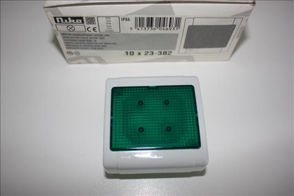 Niko Hydro55 opbouw signaalapparaat groene lens-0