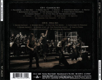 Epica – The Classical Conspiracy (Live In Miskolc, Hungary) 2xCD - Afbeelding 2